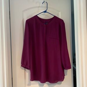 Purple NYDJ Blouse